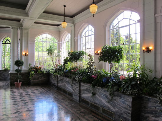 Ein Teil des Wintergartens