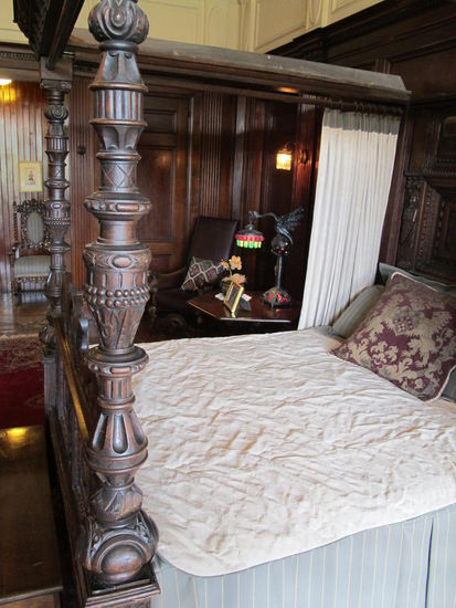 Das Bett von Sir Henry Mill Pellatt