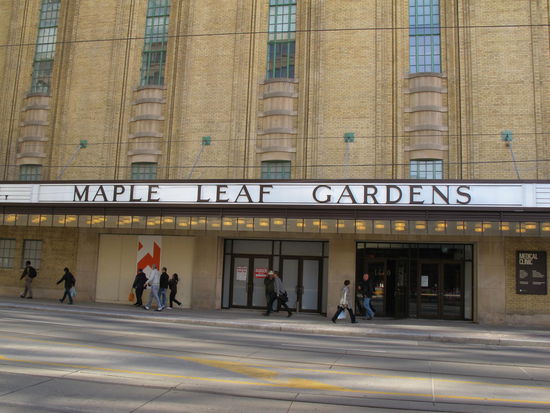 Der alte Spielort, Maple Leaf Gardens