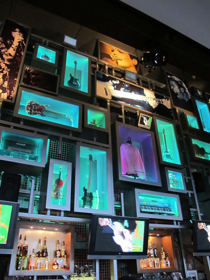 Hinter der Bar im HRC