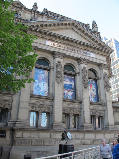Hockey Hall of Fame (bin net rein, Eishockey is net so mein Fall)