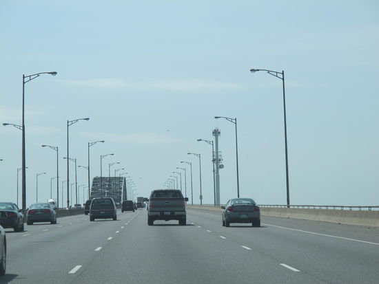 Lange gings die Brücke rauf