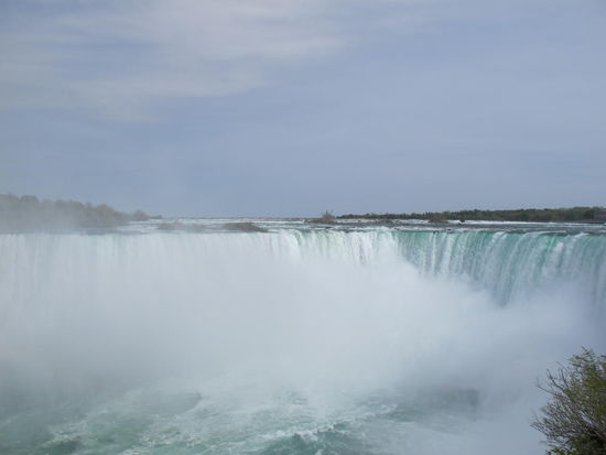 Dort is man immerwieder leicht geduscht worden 