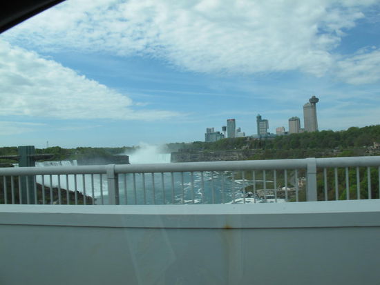 Halb in Kanada, halb in USA 