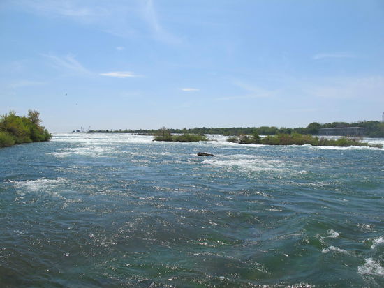 Da kommt das Wasser ausm Eriesee