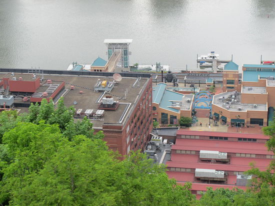 Station Square von oben