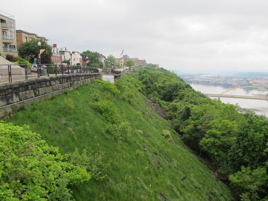Es geht ganz schön runter
