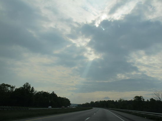 Ein bißchen kann man das Spotlight von oben sehen 