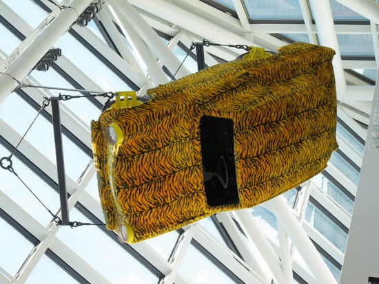 Schicker Trabi, hing echt so da