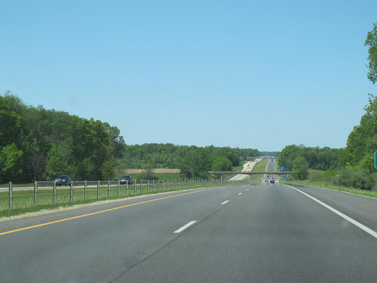 Sogar Hitzeflimmern is zu sehen