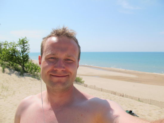 Irgendwo dahinten Chicago und ich 