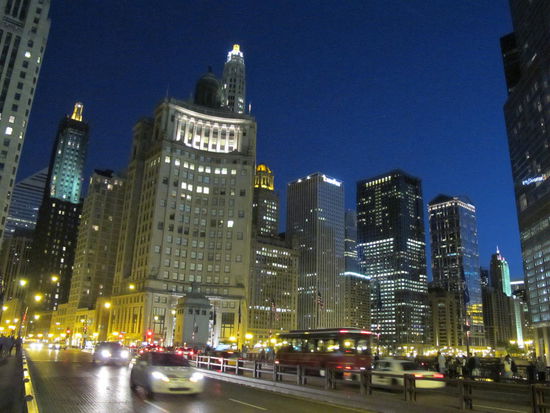 Downtown Chicago, südlich vom Fluß