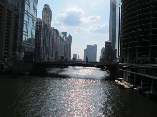 Ein letztes Mal gings über den Fluß