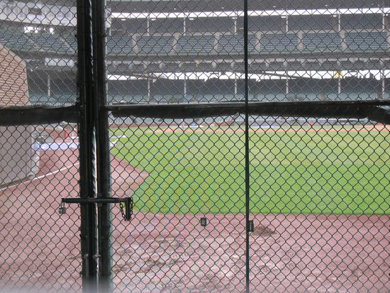 Besser ging das Spielfeld net