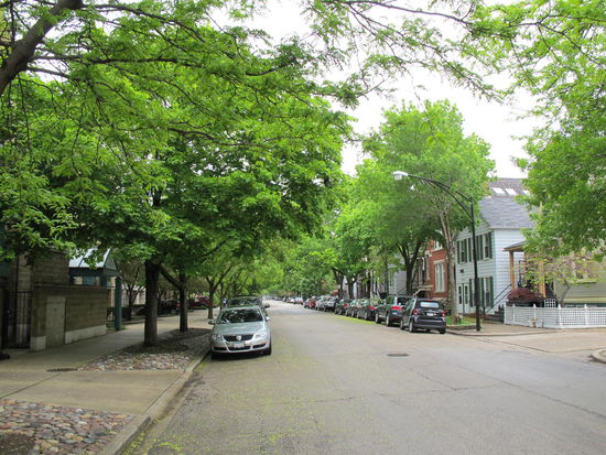 Hier bin ich rein in die Oldtown