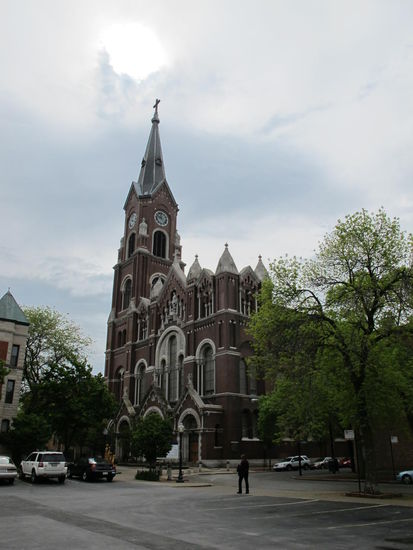 Eine schöne katholische Kirche in Oldtown (Name hab ich vergessen...)