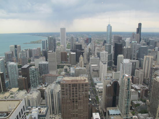 Heut sieht man mal die Wolkenkratzer