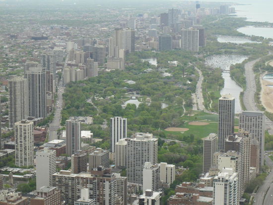 Und das is der Lincoln Park (heran gezoomt)