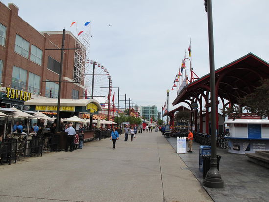 Essen kann man wie immer in Amerika genug