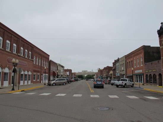 Die "Altstadt", net viel los an nem Sonntag