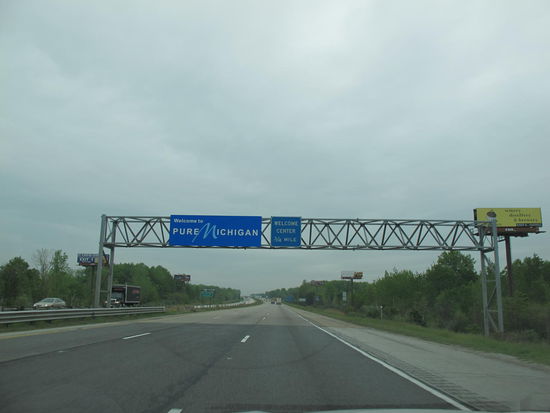 Und rein gehts nach Michigan