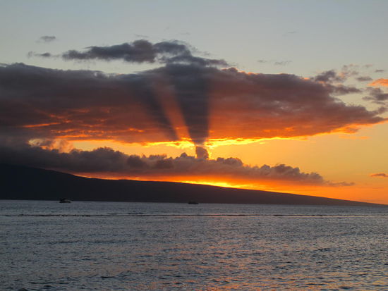 Die Sonne geht unter...