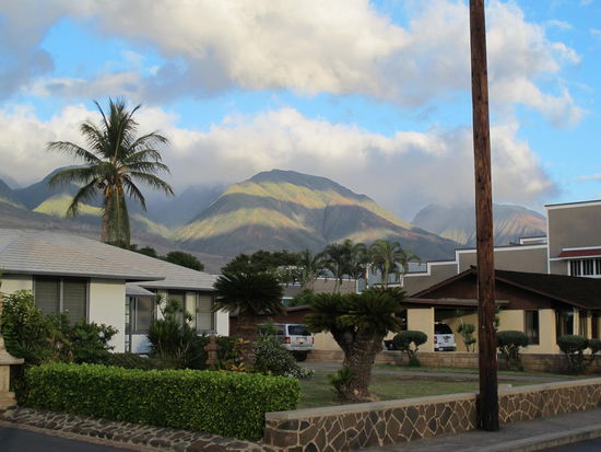West Maui Mountains im Abendlicht
