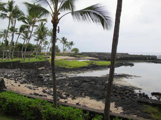 So is auch ungefähr mein Blick vom Balkon