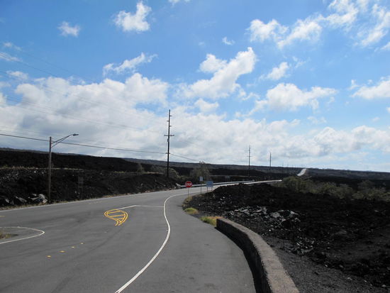 Da gings dann mit 75mph dahin