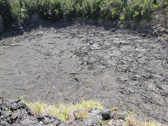 Der Krater (war ein Kleiner)