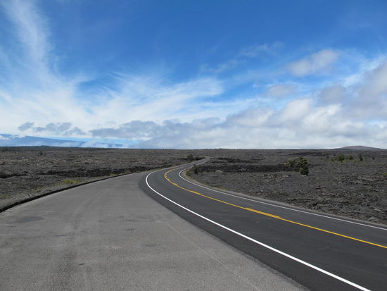 Freie Fläche, optimal für den Wind (selbst meine kurzen Haare waren völlig durcheinander...)