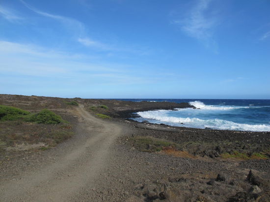 Da gehts zum Green Sands Beach