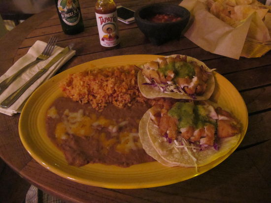 Fischtacos, die im HRC waren um Einiges besser