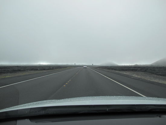 Es wird hinten wieder heller, die Sicht war aber auch scho um Einiges schlechter