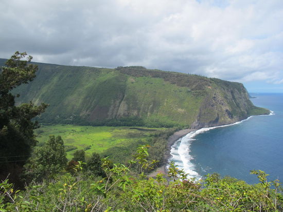 Dies war die Sicht vom Lookout