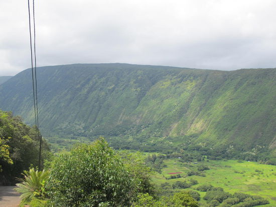 Der Blick weiter rein ins Tal