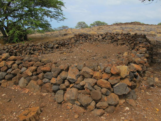 Man sollte die Steinmauern natürlich net betreten