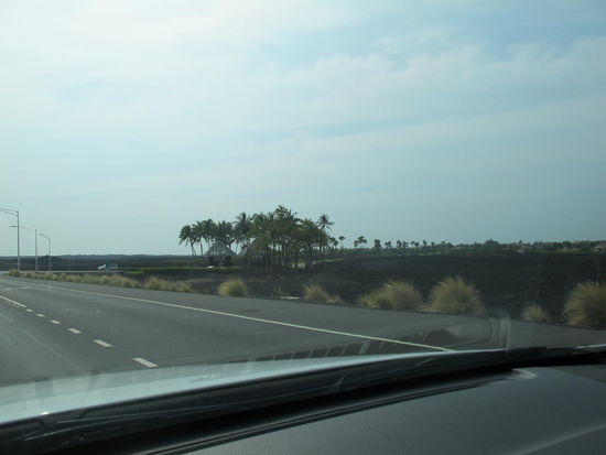 Da tauchte die "grüne Insel" auf