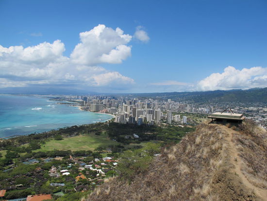 Nochmal mit einem Bunker des Diamond Head (hat nur net viel gebracht)