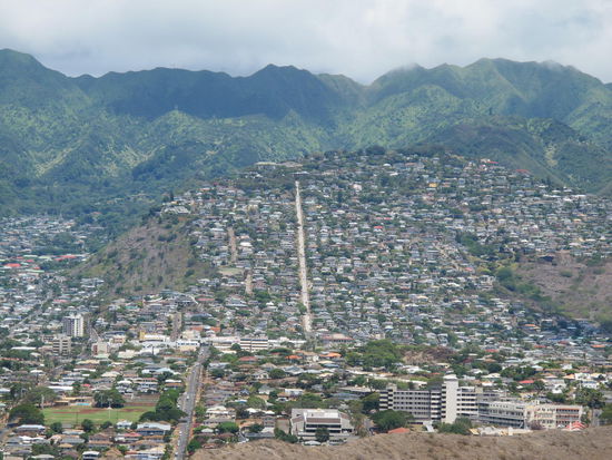 Die Berge gen Norden hin
