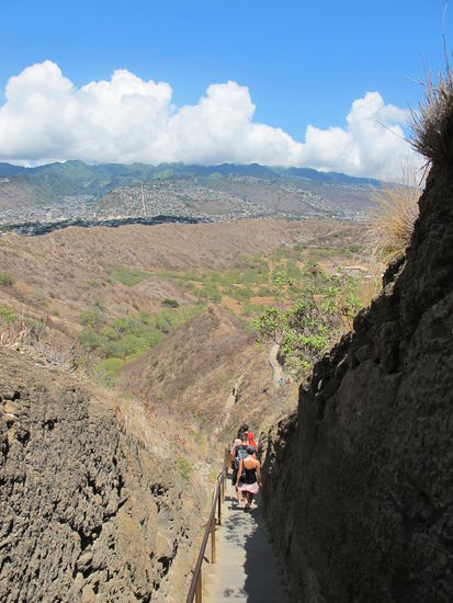 Oben gabs auch Stufen