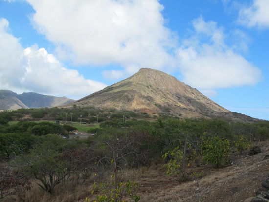 Koko Crater, da bin ich aber net rauf