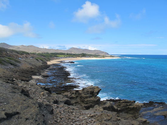 Die Aussicht ostwärts
