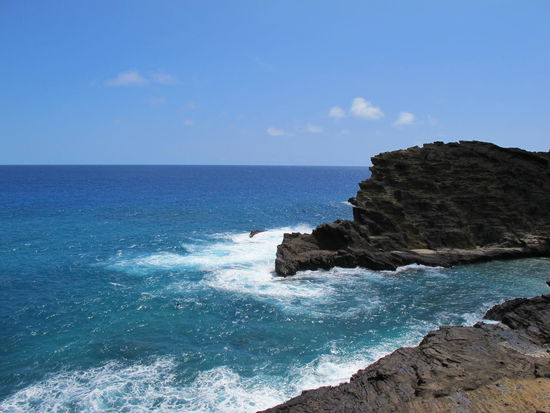 ... oder hier müßte das Blowhole sein