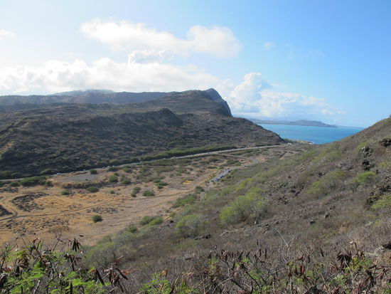 Da unten stand das Auto