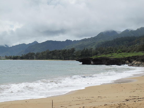 Strand des Hau'ula Beach Park