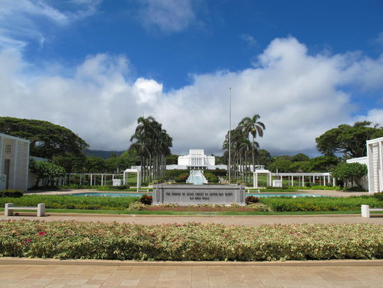 Die Anlage war sehr groß