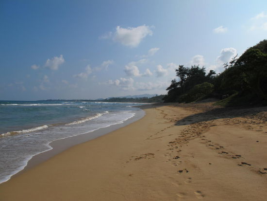 Strand des Zeltplatzes