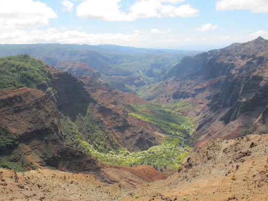 Neue Sicht auf den Waimea Canyon