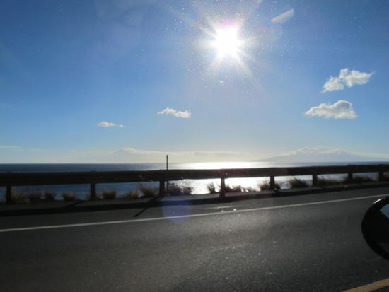 Langsam geht die Sonne unter